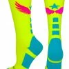 MadSportsStuff Light Speed Athletic Crew Socks (multiple Colors)