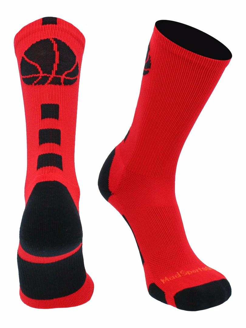 Deals ๐ MadSportsStuff ๐ Basketball ๐งฆ Socks For Boys, ๐ง Girls, Men, ๐ฉ Women- Athletic Crew ๐งฆ Socks - Youth And Adult Sizes -Made In The USA ๐ 19 MadSportsStuff Basketball Socks For Boys, Girls, Men, Women- Athletic Crew Socks - Youth And Adult Sizes -Made In The USA