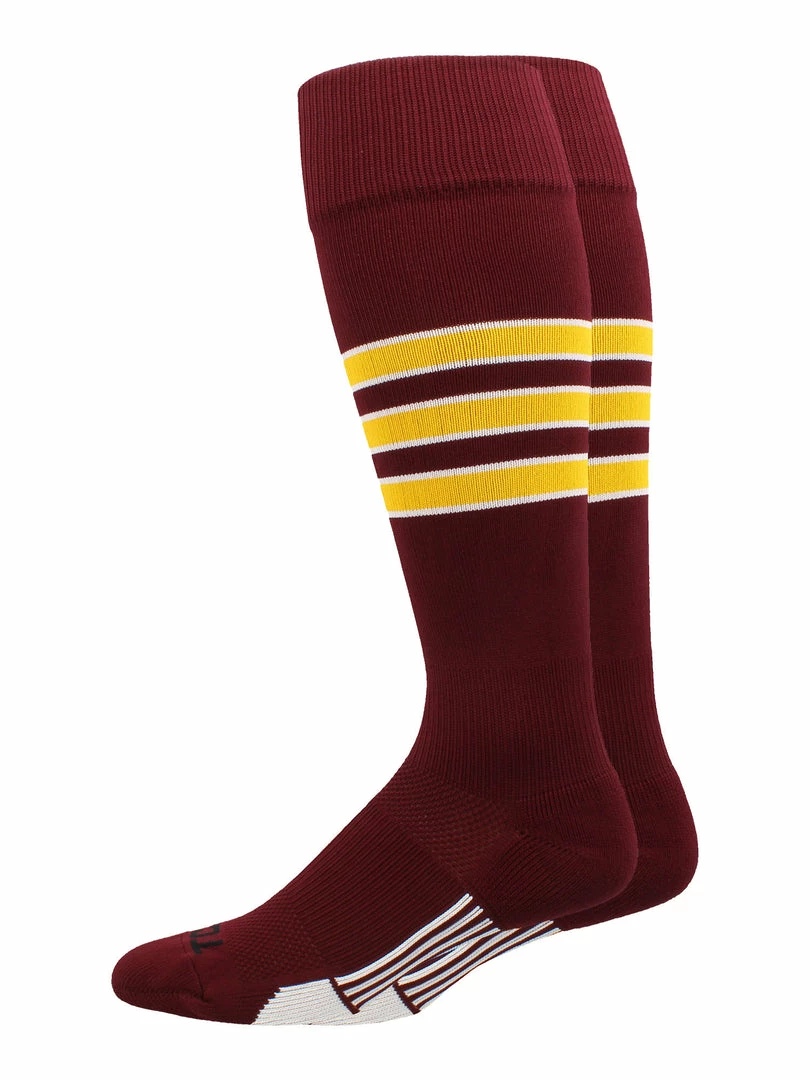 Cheap 𧨠MadSportsStuff Dugout 3 Stripe π₯ Softball 𧦠Socks (Multiple Colors) βοΈ 15 MadSportsStuff Dugout 3 Stripe Softball Socks (Multiple Colors)