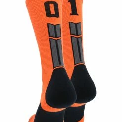 Flash Sale β MadSportsStuff Orange And Black Player ID Custom Number Crew 𧦠Socks For π Basketball Lacrosse Volleyball Boys And π§ Girls β 181 MadSportsStuff Orange And Black Player ID Custom Number Crew Socks For Basketball Lacrosse Volleyball Boys And Girls