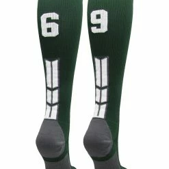 Best Pirce ๐ MadSportsStuff Dark Green Player ID Custom Number Over The Calf ๐งฆ Socks For ๐ฅ Softball โพ Baseball Football Boys And ๐ง Girls ๐ฅ Softball ๐งฆ Socks ๐คฉ 116 MadSportsStuff Dark Green Player ID Custom Number Over The Calf Socks For Softball Baseball Football Boys And Girls Softball Socks