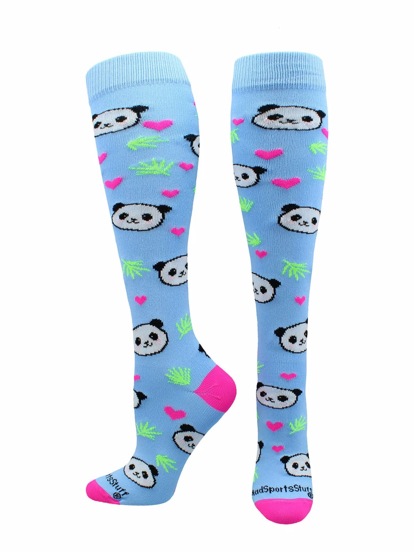 Top 10 ๐ MadSportsStuff Happy Panda Bear ๐งฆ Socks Over The Calf Length ๐ฅ Softball ๐งฆ Socks โญ 5 MadSportsStuff Happy Panda Bear Socks Over The Calf Length Softball Socks