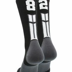 Outlet ๐งจ MadSportsStuff Black Player ID Custom Number Crew ๐งฆ Socks For ๐ Basketball Lacrosse Volleyball Boys And ๐ง Girls Volleyball ๐งฆ Socks ๐ฏ 151 MadSportsStuff Black Player ID Custom Number Crew Socks For Basketball Lacrosse Volleyball Boys And Girls Volleyball Socks