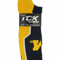 Promo ๐ TCK University Of Michigan Wolverines ๐งฆ Socks Perimeter Crew All Schools โ 8 TCK University Of Michigan Wolverines Socks Perimeter Crew All Schools