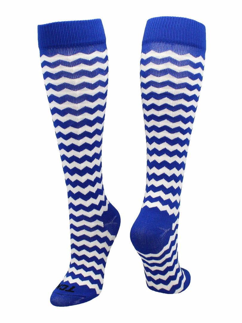Best reviews of ๐ TCK ๐ฅ Softball ๐งฆ Socks Krazisox Chevron Striped Over The Calf ๐งฆ Socks ๐ 9 TCK Softball Socks Krazisox Chevron Striped Over The Calf Socks