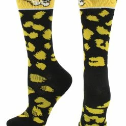 TCK All Schools Missouri Tigers Socks Womens Savage Crew Socks