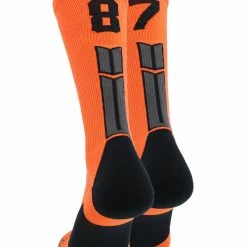 Flash Sale β MadSportsStuff Orange And Black Player ID Custom Number Crew 𧦠Socks For π Basketball Lacrosse Volleyball Boys And π§ Girls β 146 MadSportsStuff Orange And Black Player ID Custom Number Crew Socks For Basketball Lacrosse Volleyball Boys And Girls