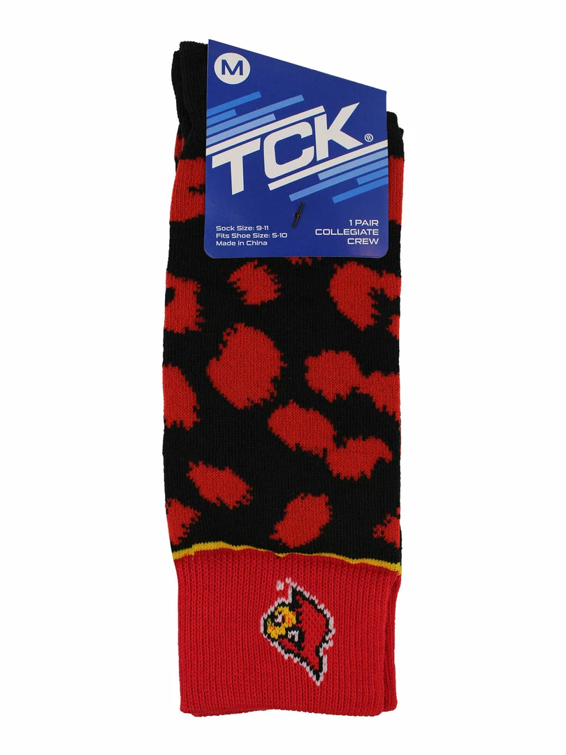 Wholesale โญ TCK All Schools Louisville Cardinals ๐งฆ Socks ๐ฉ Womens Savage Crew ๐งฆ Socks โ๏ธ 4 TCK All Schools Louisville Cardinals Socks Womens Savage Crew Socks