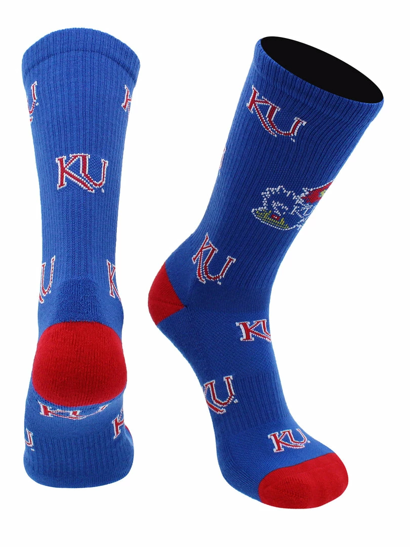Best deal ๐ TCK KU Kansas Jayhawks ๐งฆ Socks University Of Kansas Jayhawks Mayhem Crew ๐งฆ Socks ๐คฉ 4 TCK KU Kansas Jayhawks Socks University Of Kansas Jayhawks Mayhem Crew Socks