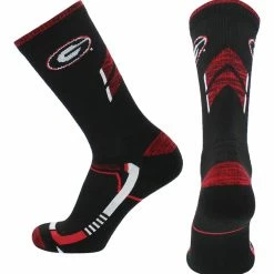 TCK Georgia Bulldogs Socks University Of Georgia Bulldogs Champion Crew Socks