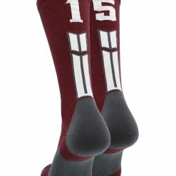 Best deal ๐คฉ MadSportsStuff Maroon Player ID Custom Number Crew ๐งฆ Socks For ๐ Basketball Lacrosse Volleyball Boys And ๐ง Girls ๐งจ 167 MadSportsStuff Maroon Player ID Custom Number Crew Socks For Basketball Lacrosse Volleyball Boys And Girls
