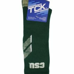TCK All Schools CSU Rams Socks Colorado State University Rams Champion Crew Socks
