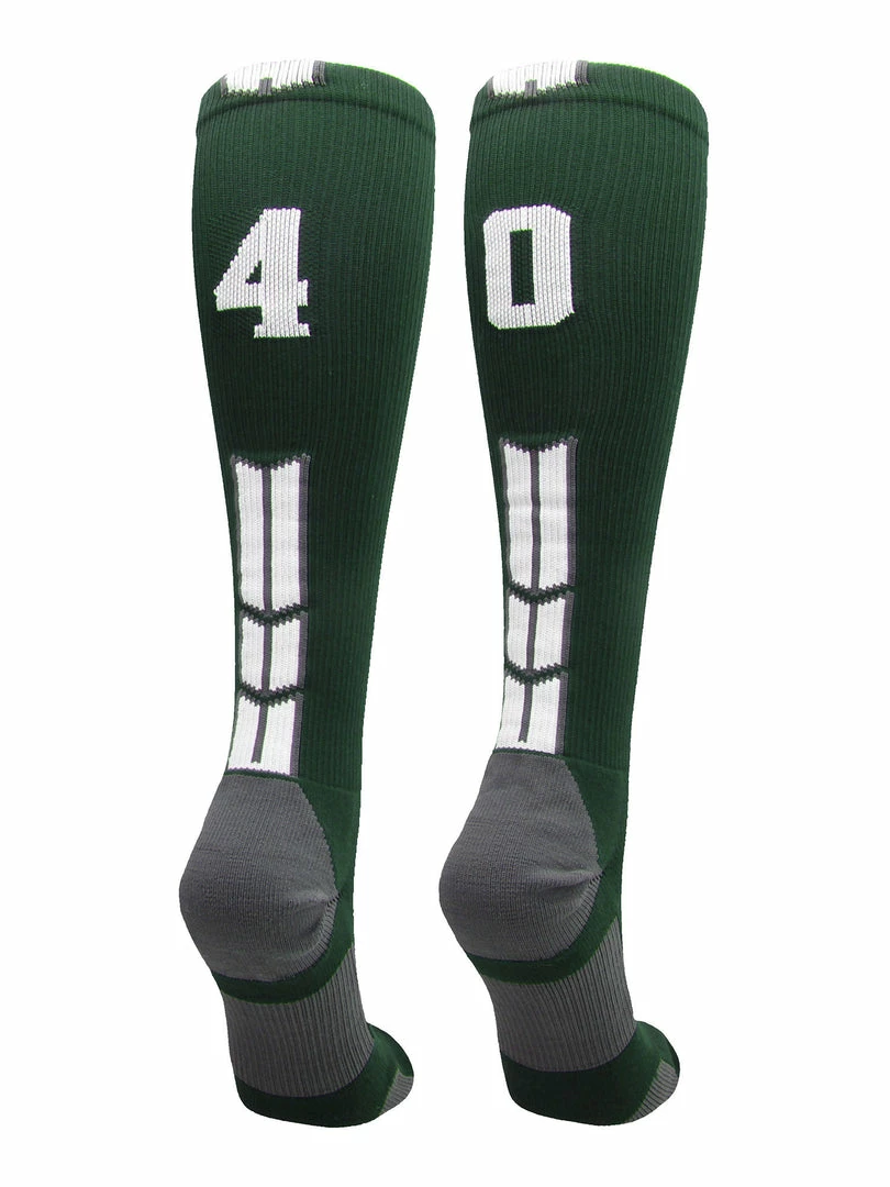 Best reviews of 🤩 MadSportsStuff Dark Green Player ID Custom Number Over The Calf 🧦 Socks For 🥎 Softball ⚾ Baseball Football Boys And 👧 Girls 🥎 Softball 🧦 Socks 🧨 90 MadSportsStuff Dark Green Player ID Custom Number Over The Calf Socks For Softball Baseball Football Boys And Girls Softball Socks