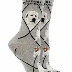 Cheap 🤩 WHD Great Pyrenees 🧦 Socks For 👩 Women Gift For 🦮 Dog Lovers Crazy 🧦 Socks - Crew ✔️ 7 WHD Great Pyrenees Socks For Women Gift For Dog Lovers Crazy Socks - Crew