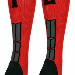 Wholesale π₯° MadSportsStuff βΎ Baseball 𧦠Socks Red And Black Player ID Custom Number Over The Calf 𧦠Socks For π₯ Softball βΎ Baseball Football Boys And π§ Girls π 172 MadSportsStuff Baseball Socks Red And Black Player ID Custom Number Over The Calf Socks For Softball Baseball Football Boys And Girls