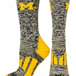 Wholesale ๐ TCK Sports University Of Michigan Wolverines ๐งฆ Socks Heathered Crew All Schools ๐ 5 TCK Sports University Of Michigan Wolverines Socks Heathered Crew All Schools