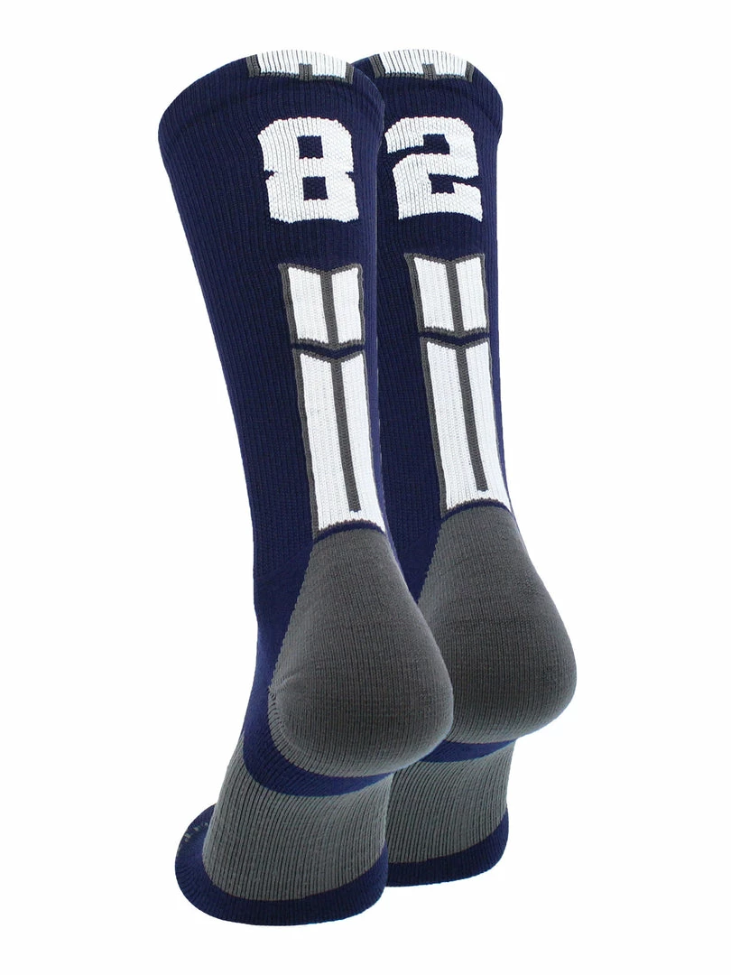 Deals ๐ MadSportsStuff Volleyball ๐งฆ Socks Navy Player ID Custom Number Crew ๐งฆ Socks For ๐ Basketball Lacrosse Volleyball Boys And ๐ง Girls ๐ 47 MadSportsStuff Volleyball Socks Navy Player ID Custom Number Crew Socks For Basketball Lacrosse Volleyball Boys And Girls