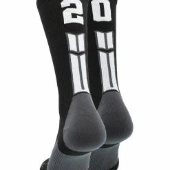 Outlet ๐งจ MadSportsStuff Black Player ID Custom Number Crew ๐งฆ Socks For ๐ Basketball Lacrosse Volleyball Boys And ๐ง Girls Volleyball ๐งฆ Socks ๐ฏ 162 MadSportsStuff Black Player ID Custom Number Crew Socks For Basketball Lacrosse Volleyball Boys And Girls Volleyball Socks