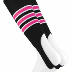 TCK Striped Baseball Stirrups 7 Inch Pattern D