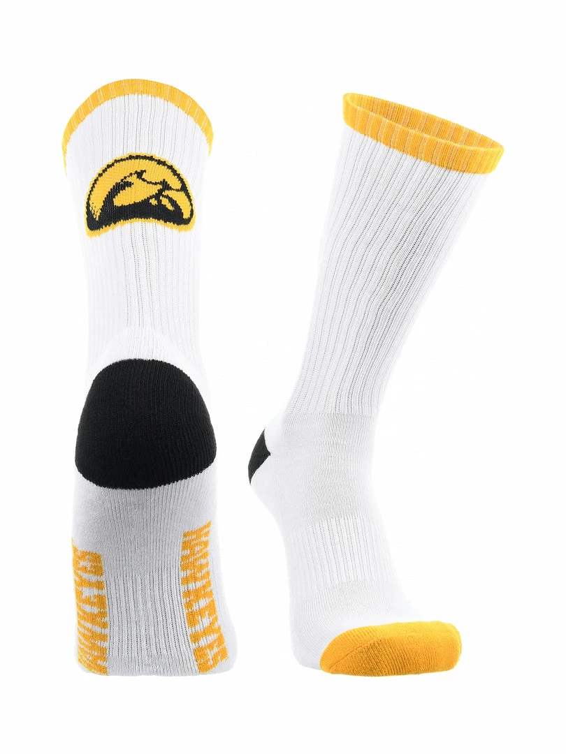 Best reviews of ⌛ TCK All Schools Iowa Hawkeyes 🧦 Socks Basic Crew White 🧦 Socks ❤️ 4 TCK All Schools Iowa Hawkeyes Socks Basic Crew White Socks