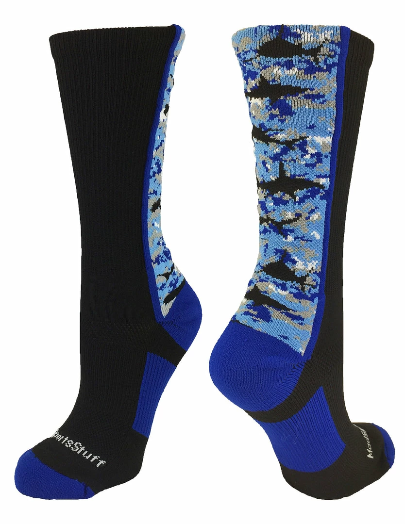 Coupon ๐ MadSportsStuff Digital Camo Shark ๐งฆ Socks Crew ๐ 5 MadSportsStuff Digital Camo Shark Socks Crew