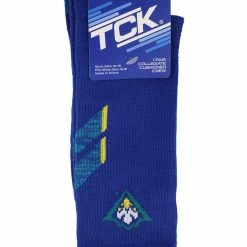 TCK All Schools UNC Wilmington Seahawks Socks University Of North Carolina Wilmington Seahawks Champion Crew Socks