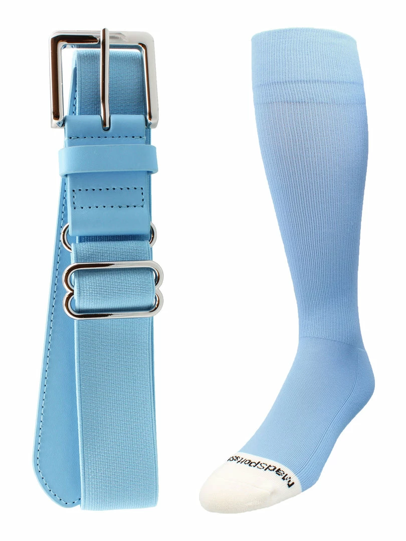 Cheapest ๐ MadSportsStuff ๐ฅ Softball Or โพ Baseball ๐งฆ Socks And Belt Combo - Youth And Adult Sizes Pro Line ๐ 7 MadSportsStuff Softball Or Baseball Socks And Belt Combo - Youth And Adult Sizes Pro Line