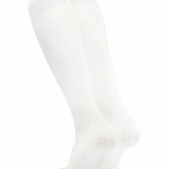 TCK Flat Knit Cotton Sanitary Liner Baseball Socks