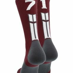 Cheap ๐ MadSportsStuff Maroon Player ID Custom Number Crew ๐งฆ Socks For ๐ Basketball Lacrosse Volleyball Boys And ๐ง Girls Volleyball ๐งฆ Socks ๐ฅ 112 MadSportsStuff Maroon Player ID Custom Number Crew Socks For Basketball Lacrosse Volleyball Boys And Girls Volleyball Socks