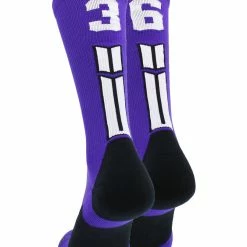 Brand new ๐ฅฐ MadSportsStuff Purple Player ID Custom Number Crew ๐งฆ Socks For ๐ Basketball Lacrosse Volleyball Boys And ๐ง Girls ๐ 208 MadSportsStuff Purple Player ID Custom Number Crew Socks For Basketball Lacrosse Volleyball Boys And Girls