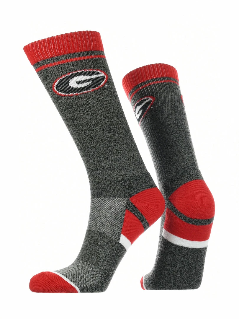 New ๐งจ TCK All Schools Georgia Bulldogs ๐งฆ Socks Victory Parade Crew Length ๐ฏ 2 TCK All Schools Georgia Bulldogs Socks Victory Parade Crew Length