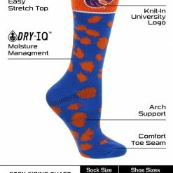 Budget ๐ TCK Boise State Broncos ๐งฆ Socks ๐ฉ Womens Savage Crew ๐งฆ Socks All Schools โ๏ธ 7 TCK Boise State Broncos Socks Womens Savage Crew Socks All Schools