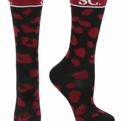 TCK All Schools South Carolina Gamecocks Socks Womens Savage Crew Socks