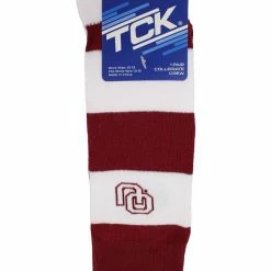 Promo โญ TCK All Schools OU Oklahoma Sooners ๐งฆ Socks Game Day Striped Crew ๐งฆ Socks ๐ 8 TCK All Schools OU Oklahoma Sooners Socks Game Day Striped Crew Socks