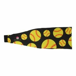 MadSportsStuff Crazy Softball Headband With Softball Logos Headbands