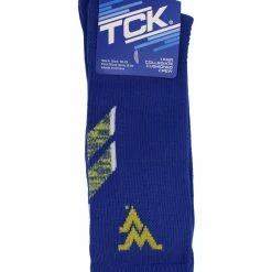 TCK West Virginia Mountaineers Socks West Virginia University Mountaineers Champion Crew Socks
