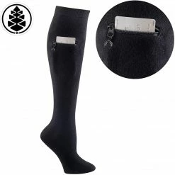 IQ Performance Knee High Socks With Pocket Miss Zippy Basic Socks