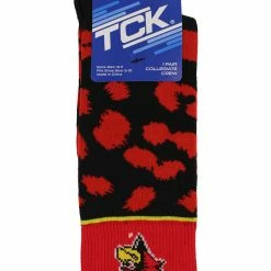 Coupon ⭐ TCK ISU Illinois State Redbirds 🧦 Socks 👩 Womens Savage Crew 🧦 Socks 🥰 8 TCK ISU Illinois State Redbirds Socks Womens Savage Crew Socks