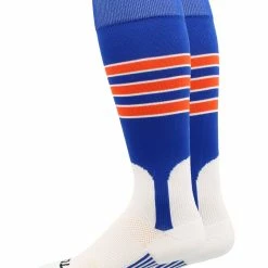 MadSportsStuff Baseball Stirrup Socks 3 Stripe With Featheredge