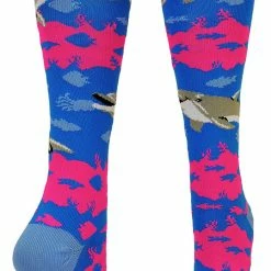 Cheapest โ MadSportsStuff Happy Dolphins Athletic Over The Calf ๐งฆ Socks ๐ 9 MadSportsStuff Happy Dolphins Athletic Over The Calf Socks