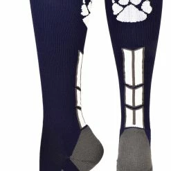 MadSportsStuff Wild Paw Over The Calf Socks (multiple Colors) Baseball Socks