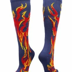 Brand new ๐ MadSportsStuff ๐ฅ Softball ๐งฆ Socks With Flames - For ๐ง Girls Or Boys ๐ฉ Women Or Men โพ Baseball ๐งฆ Socks โค๏ธ 33 MadSportsStuff Softball Socks With Flames - For Girls Or Boys Women Or Men Baseball Socks