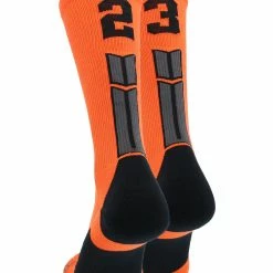 Flash Sale β MadSportsStuff Orange And Black Player ID Custom Number Crew 𧦠Socks For π Basketball Lacrosse Volleyball Boys And π§ Girls β 183 MadSportsStuff Orange And Black Player ID Custom Number Crew Socks For Basketball Lacrosse Volleyball Boys And Girls