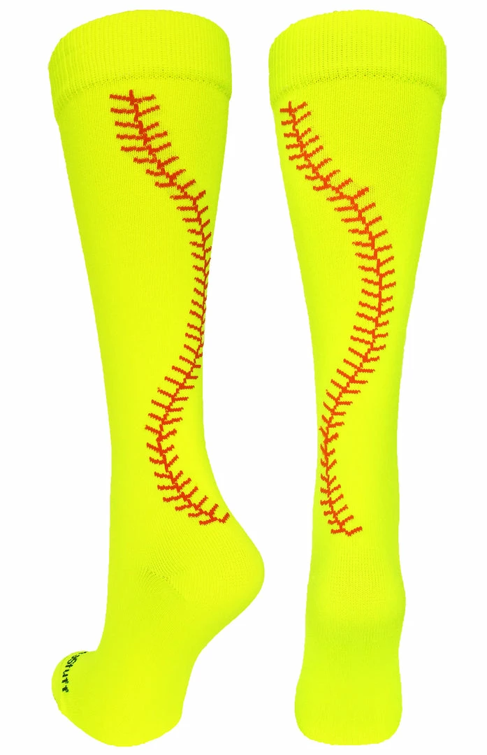 Buy ๐ MadSportsStuff ๐ฅ Softball ๐งฆ Socks With Stitches - For ๐ง Girls Or ๐ฉ Women - Knee High Length ๐ฅฐ 11 MadSportsStuff Softball Socks With Stitches - For Girls Or Women - Knee High Length