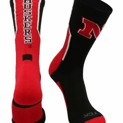TCK University Of Nebraska Cornhuskers Socks Perimeter Crew All Schools