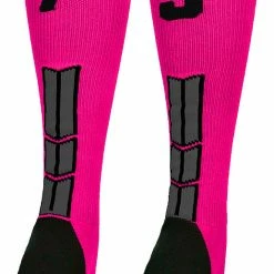 Discount ๐ฅ MadSportsStuff Neon Pink And Black Player ID Custom Number Over The Calf ๐งฆ Socks For ๐ฅ Softball โพ Baseball Football Boys And ๐ง Girls โพ Baseball ๐งฆ Socks ๐ 134 MadSportsStuff Neon Pink And Black Player ID Custom Number Over The Calf Socks For Softball Baseball Football Boys And Girls Baseball Socks