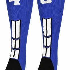 Brand new ๐ฅฐ MadSportsStuff Royal Player ID Custom Number Over The Calf ๐งฆ Socks For ๐ฅ Softball โพ Baseball Football Boys And ๐ง Girls ๐ 190 MadSportsStuff Royal Player ID Custom Number Over The Calf Socks For Softball Baseball Football Boys And Girls
