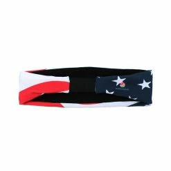 MadSportsStuff Patriotic USA American Flag Headband With Stars And Stripes