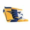 TCK West Virginia Mountaineers No Show Socks Full Field 3 Pack All Schools