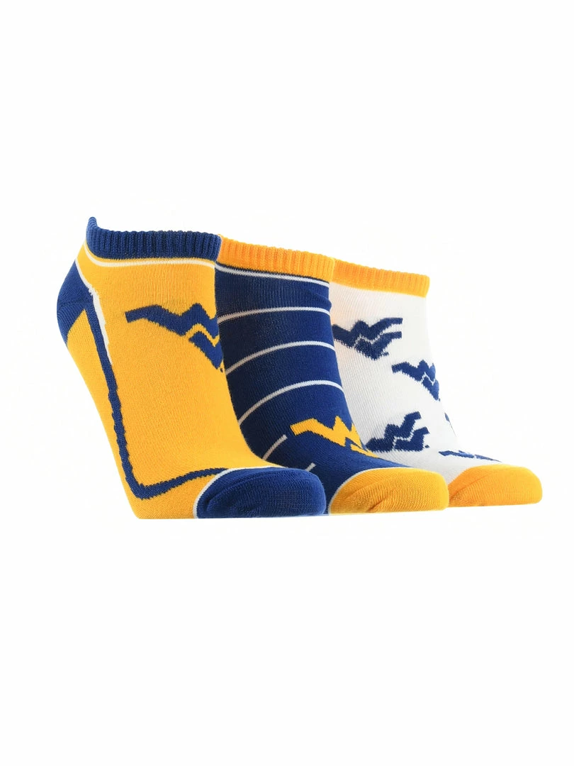 Deals ๐ฏ TCK West Virginia Mountaineers No Show ๐งฆ Socks Full Field 3 Pack All Schools ๐คฉ 1 TCK West Virginia Mountaineers No Show Socks Full Field 3 Pack All Schools